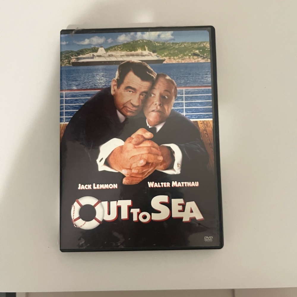 VINTAGE Out to Sea VHS Tape Movie 1997 Jack Lemmon Walter Matthau Preowned